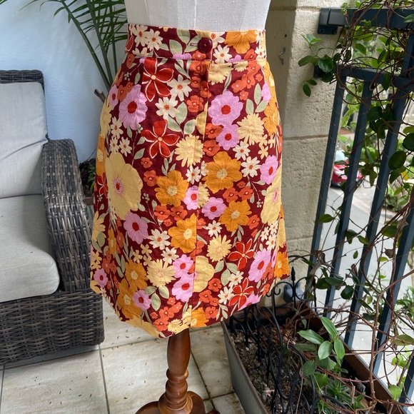 Princess Highway 12 Floral Mini Skirt - Picture 5 of 7